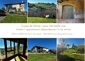 corps de ferme à la vente -   15600  MAURS, surface 130 m2 vente corps de ferme - UBI472999622